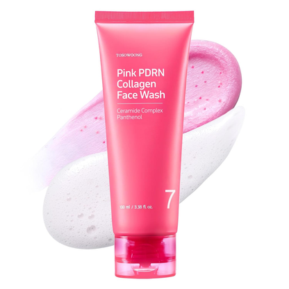 Glassoon Pink PDRN Bubble Cleanser —Premium Blackhead Care, Hydration & Glass Skin Glow 3.38 fl oz (100 mL)